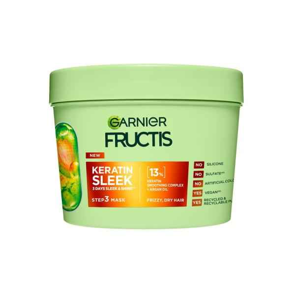 GARNIER FRUCTIS KERATIN SLEEK MASK 370ML