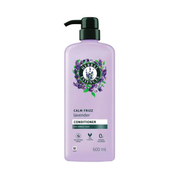 HERBAL ESSENCES CONDITIONER CALM FRIZZ LAVENDER HAIRCARE 600 ML