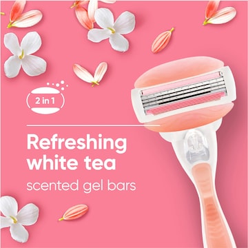 Gillette Venus Comfortglide White Tea Razor With 2 Blades each