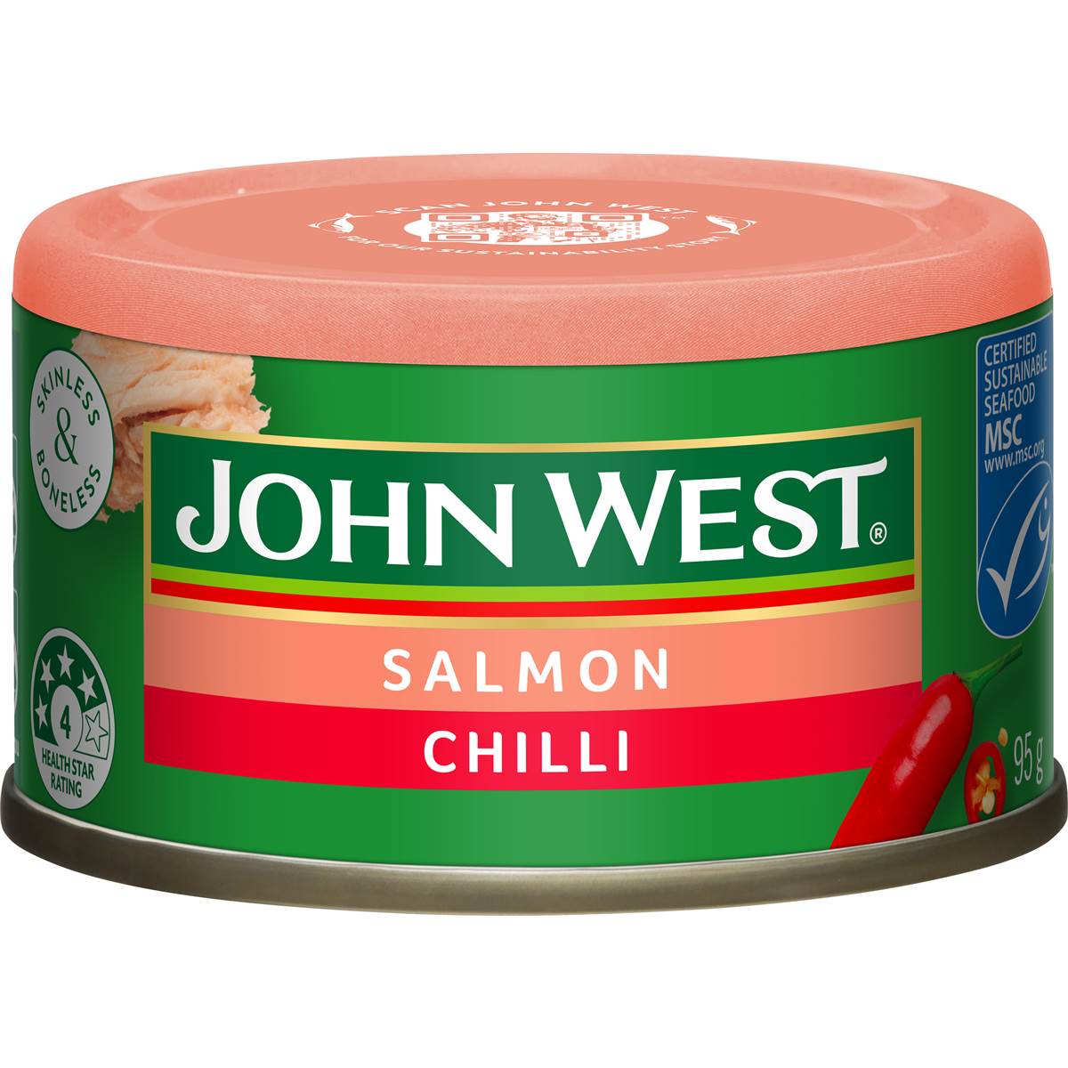 John West Chilli Salmon Tempters 95g