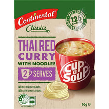 Continental Cup A Soup Asian Thai Red Curry 30g x 2 pack