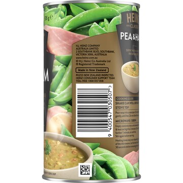 Heinz Classic Canned Soup Pea & Ham 535g