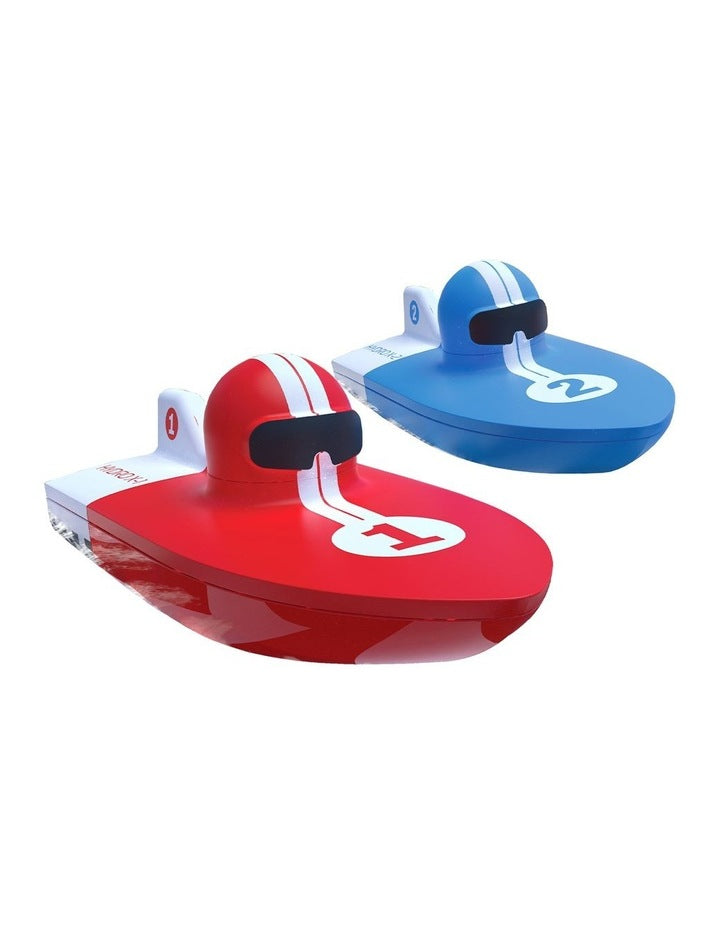 Hydro Park Remote Control Boat Set With Racers And Pool Track