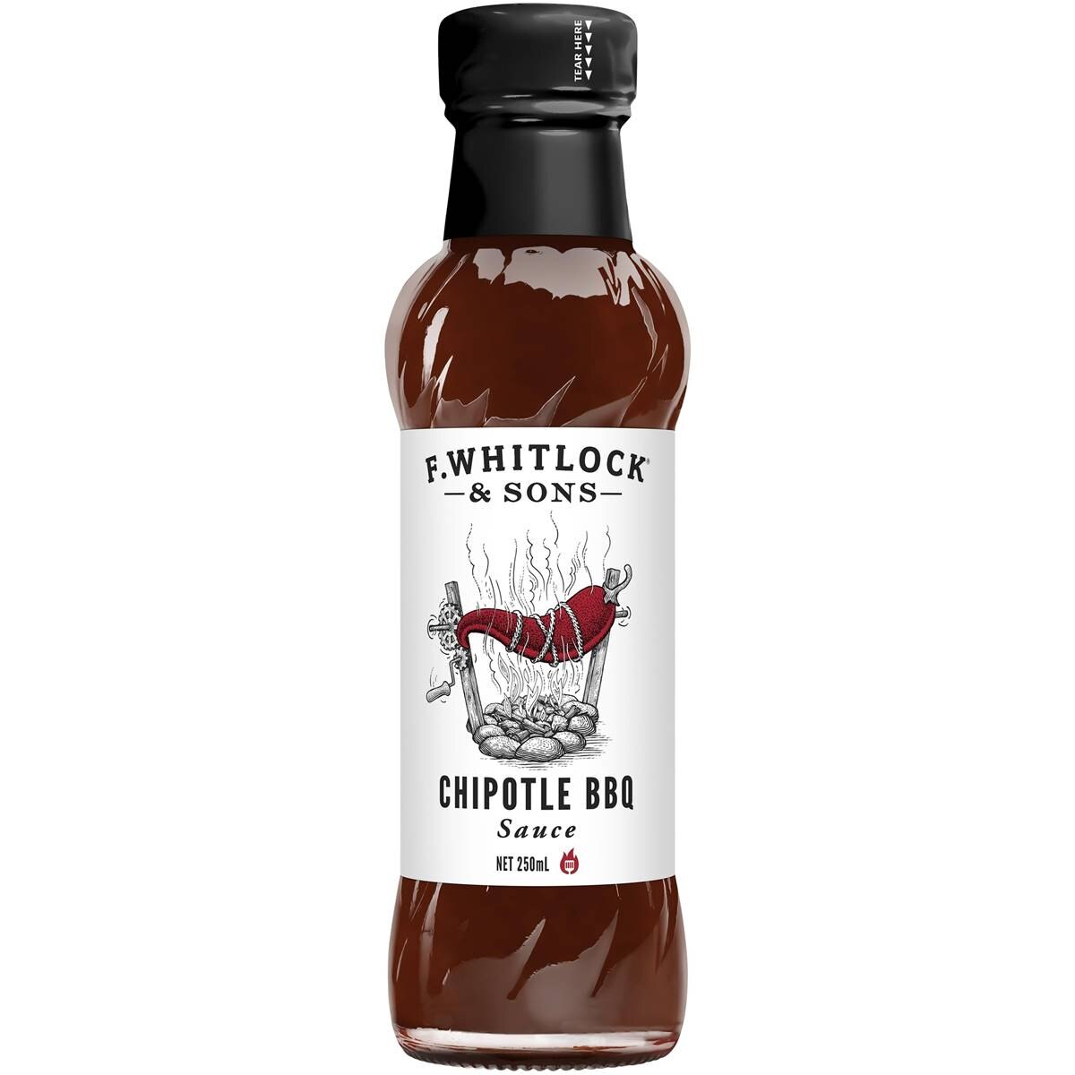 F.Whitlock & Sons Chipotle Barbecue BBQ Sauce 250ml