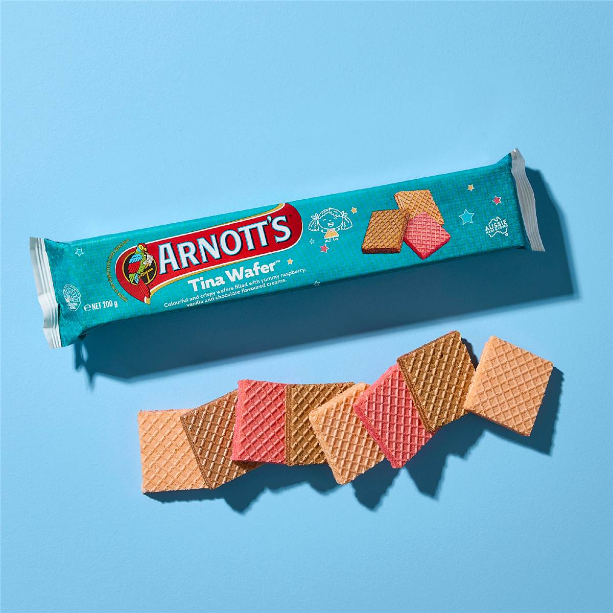 Arnotts Tina Wafer Biscuits 200g