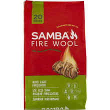 Samba Fire Wool Firelighter 20 pack