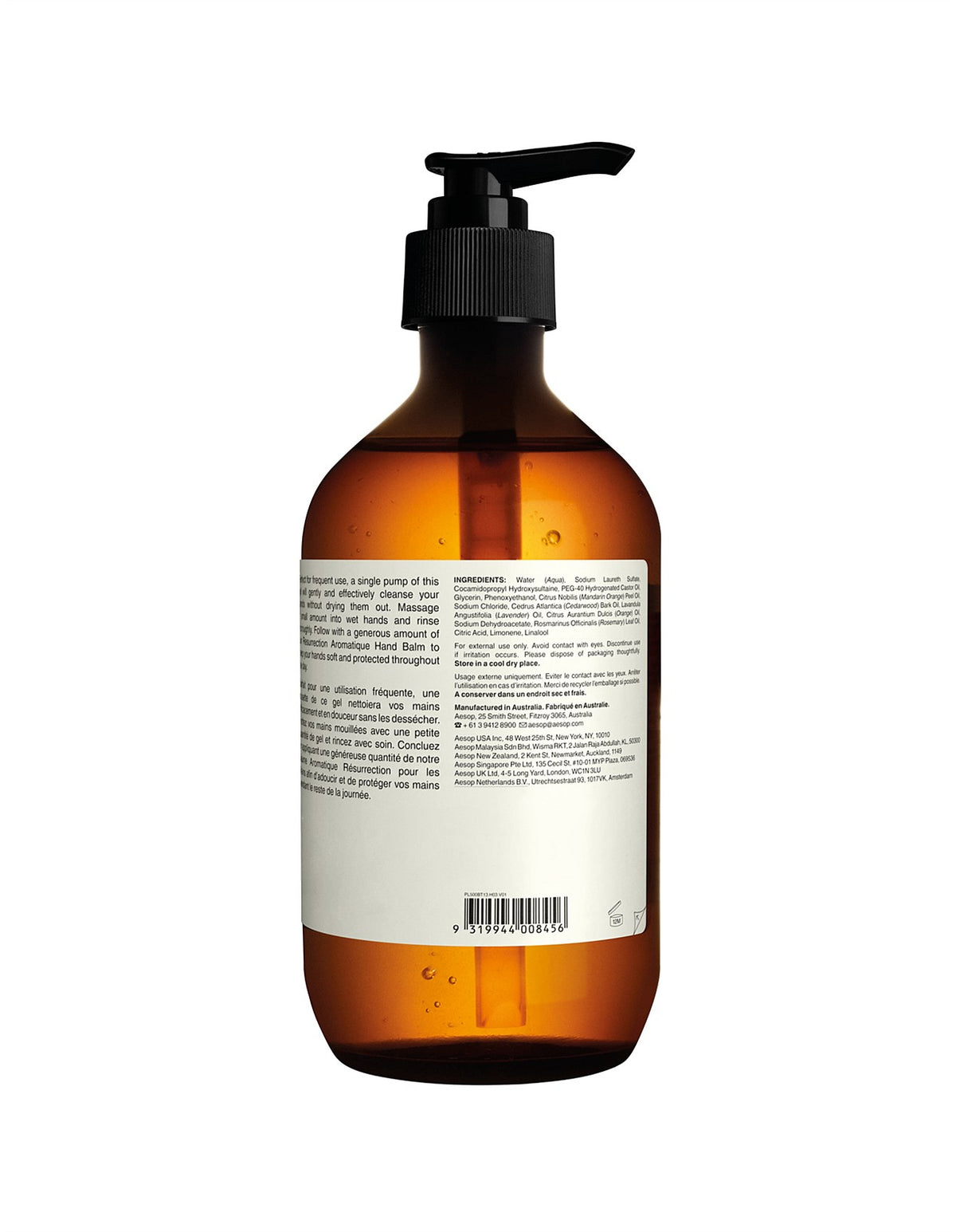 Resurrection Hand Wash 500ml