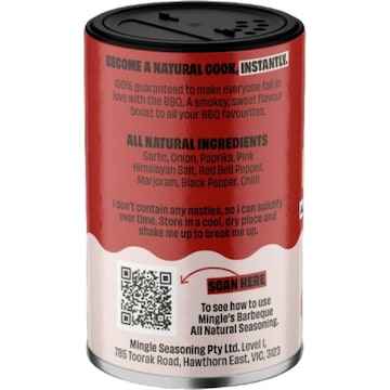 Mingle Backyard BBQ Seasoning 50g