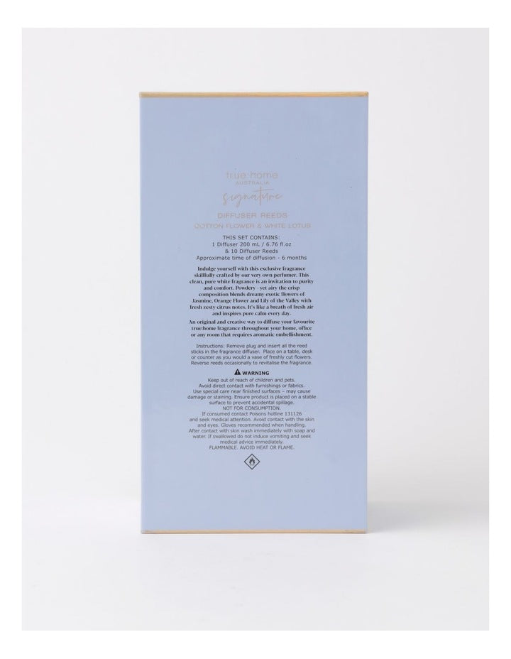 Signature Diffuser Cotton Flower & White Lotus