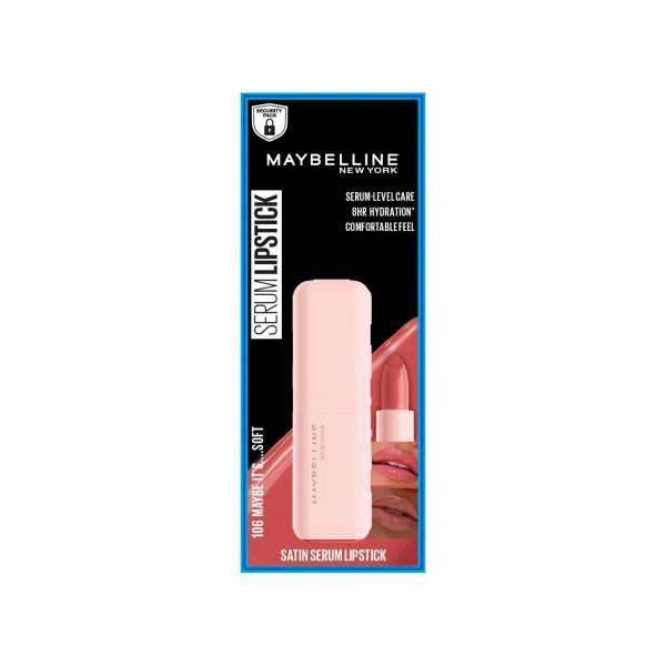 MAYBELLINE LIFTER LIPSTICK SATIN MAYBE ITS SOFT 106 LIPSTICK 3.4G