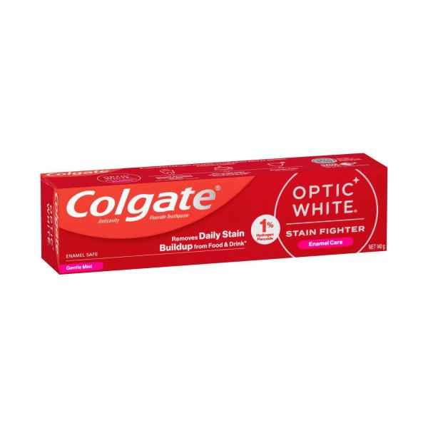 Optic White Enamel Care Teeth Whitening Toothpaste With 1% Hydrogen Peroxide