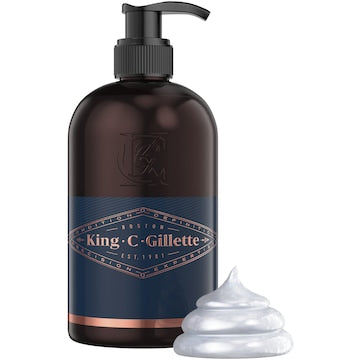 Gillette King C Beard & Face Wash 350mL