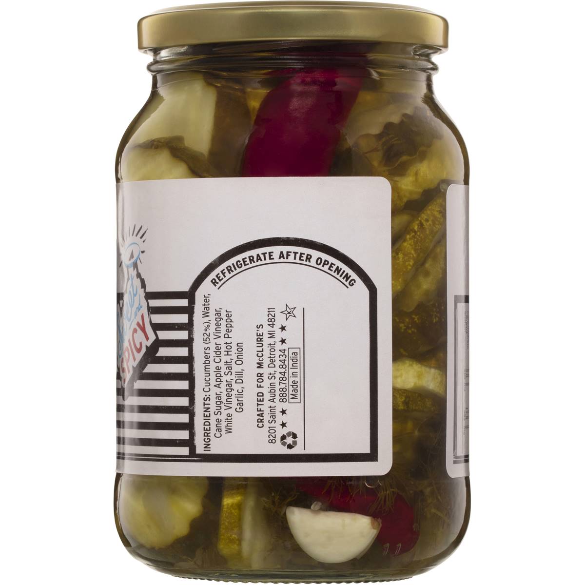 McClure's Sweet & Spicy Pickles 500g