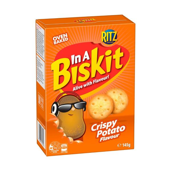 RITZ IN A BISKIT CRISPY POTATO 145G