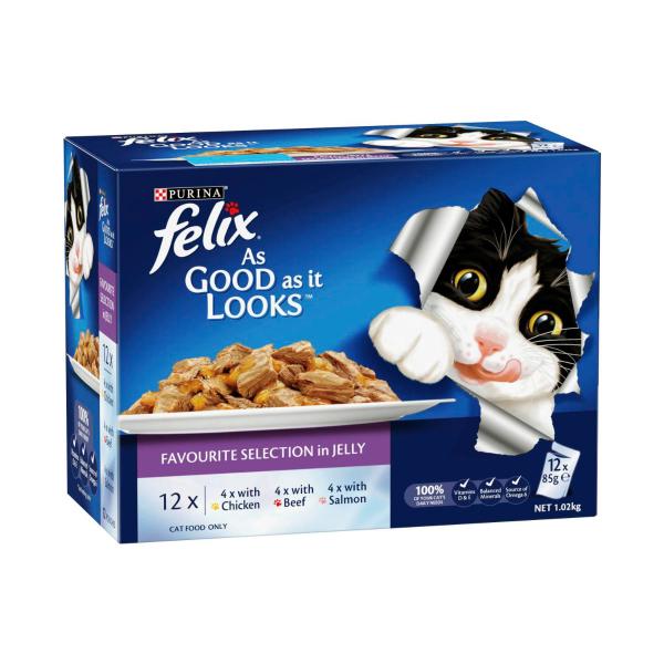 Felix As Good As It Looks Favourite Selection Cat Food