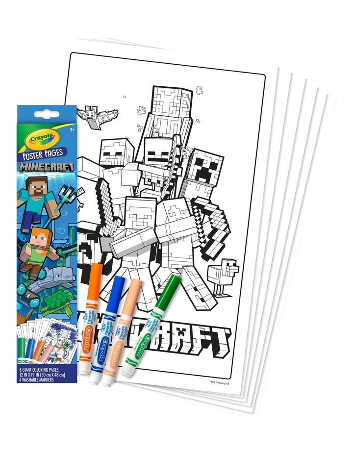 Minecraft Poster Pages