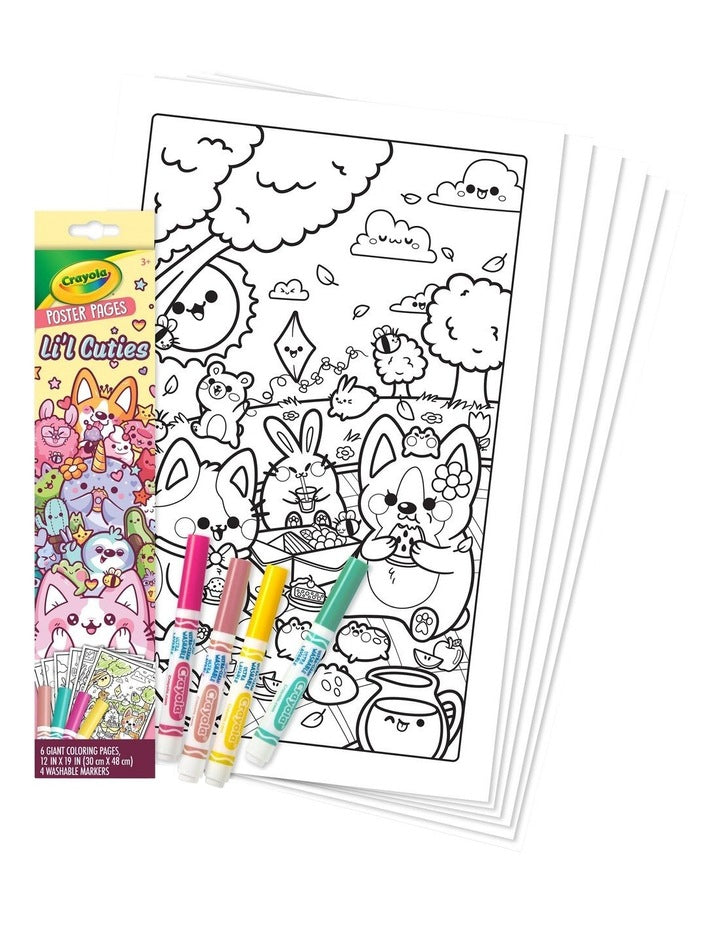 Li'l Cuties Poster Pages