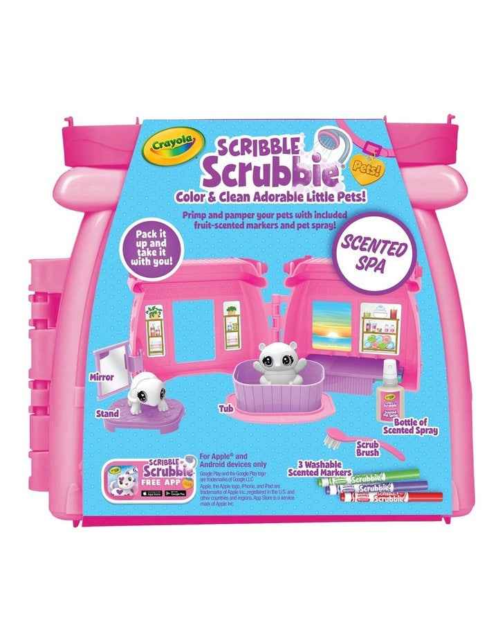 Scribble Scrubbie Scented Spa