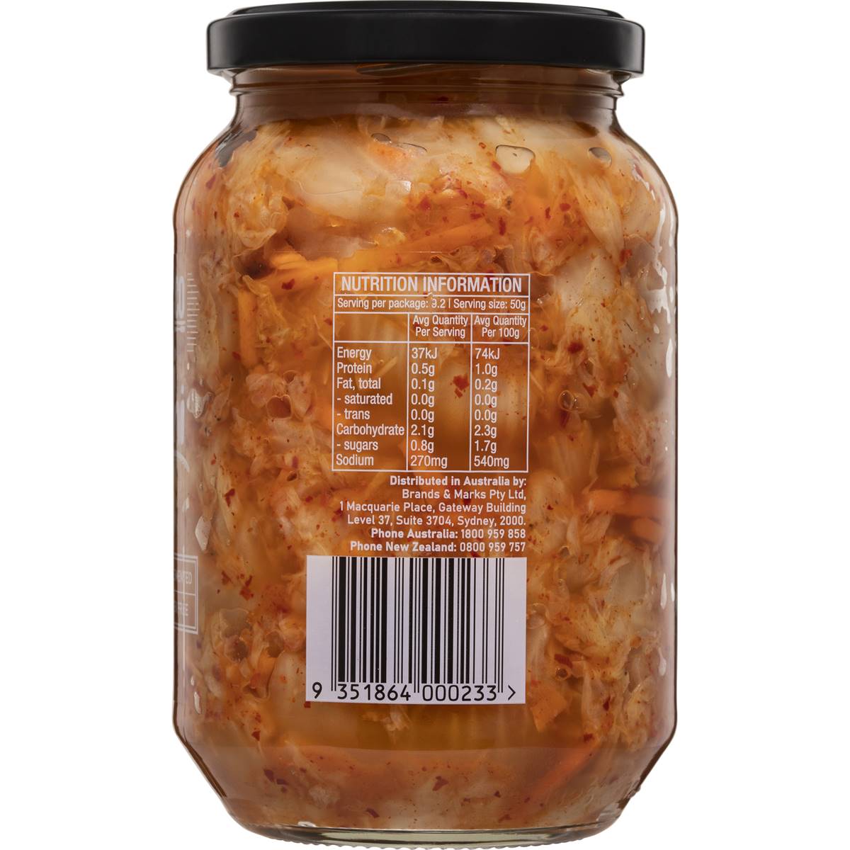 Bryne Co Kimchi 460g