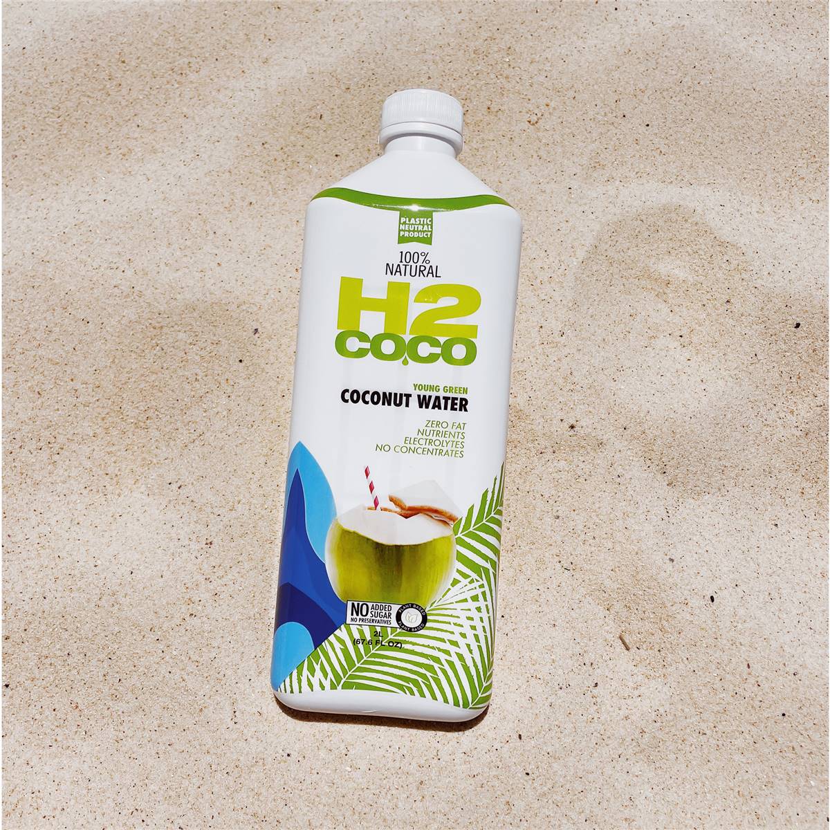 H2Coco Pure Coconut Water 2l