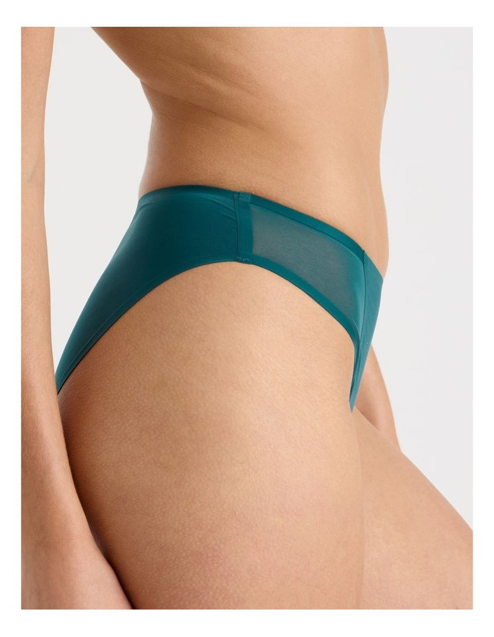 Soothe Sheer Bikini in Teal