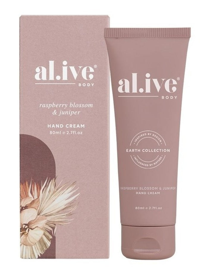 Raspberry Blossom & Juniper Hand Cream 80ml