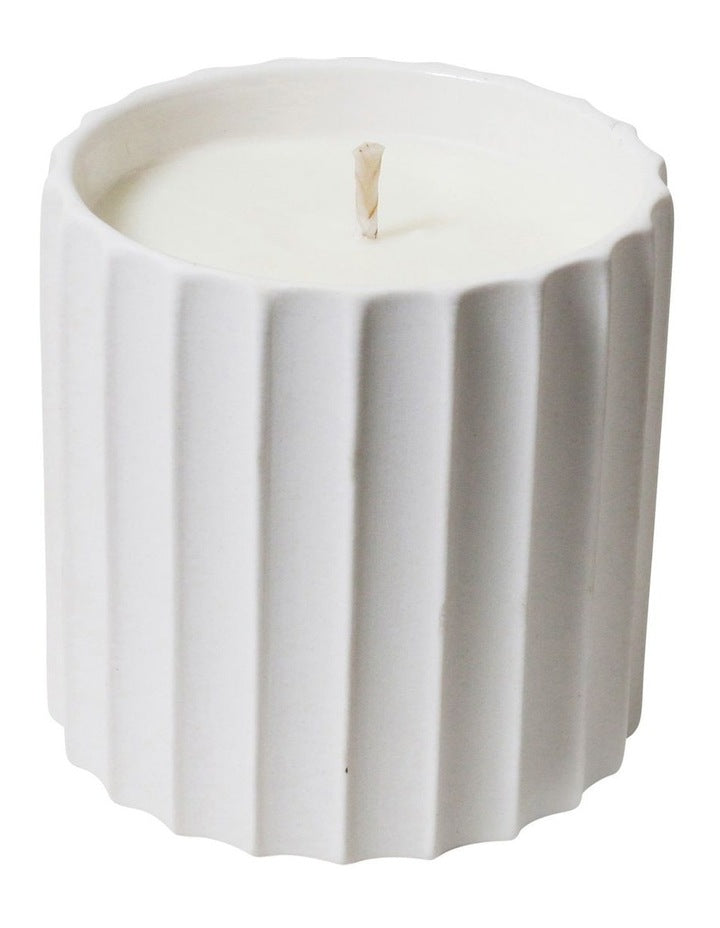 Lume Candle 8.5cm in White
