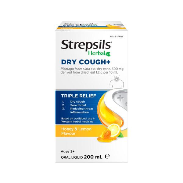 STREPSILS DRY COUGH 200ML