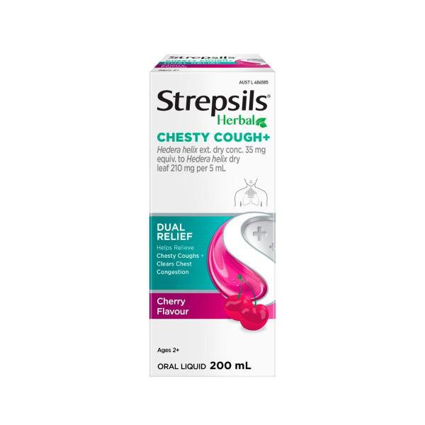 STREPSILS CHESTY COUGH 200ML