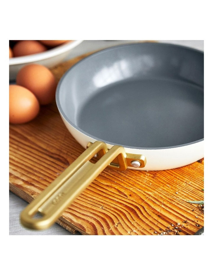 Stanley Tucci Frypan Set 20x26cm 2Piece in Carrara White