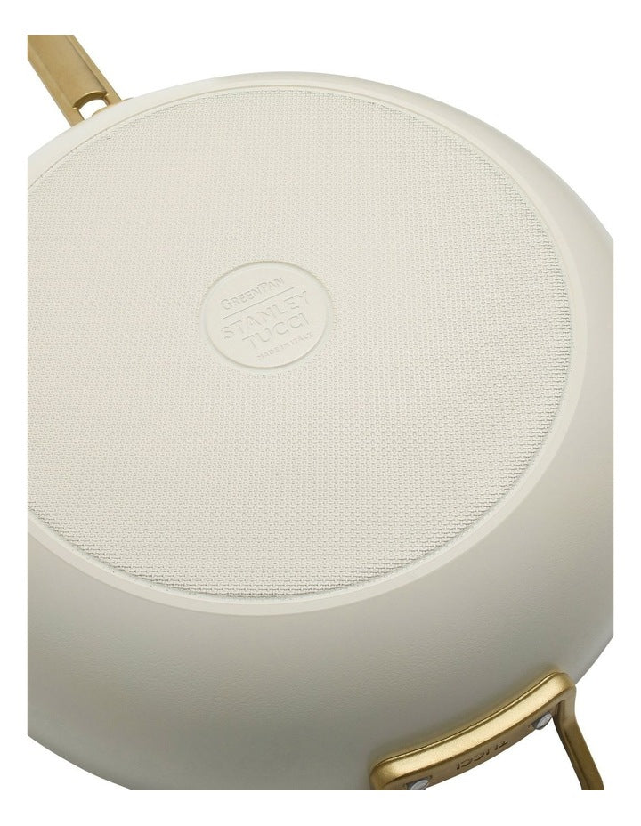 Stanley Tucci Covered Essential Pan 33cm in Carrara White