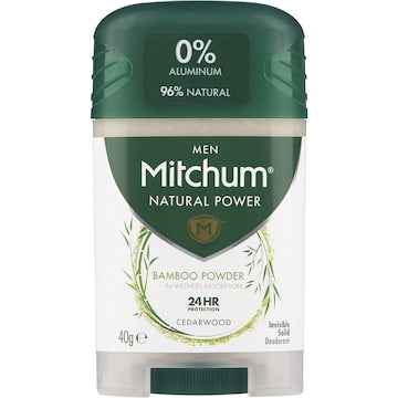 Mitchum Natural Cedarwood Deodorant 40g