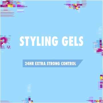 Vo5 Styling Gel Tub Mega Hold 250g