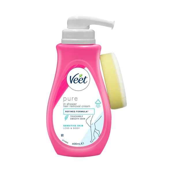 In Shower Hair Removal Cream For Sensitive Skin Legs And Body