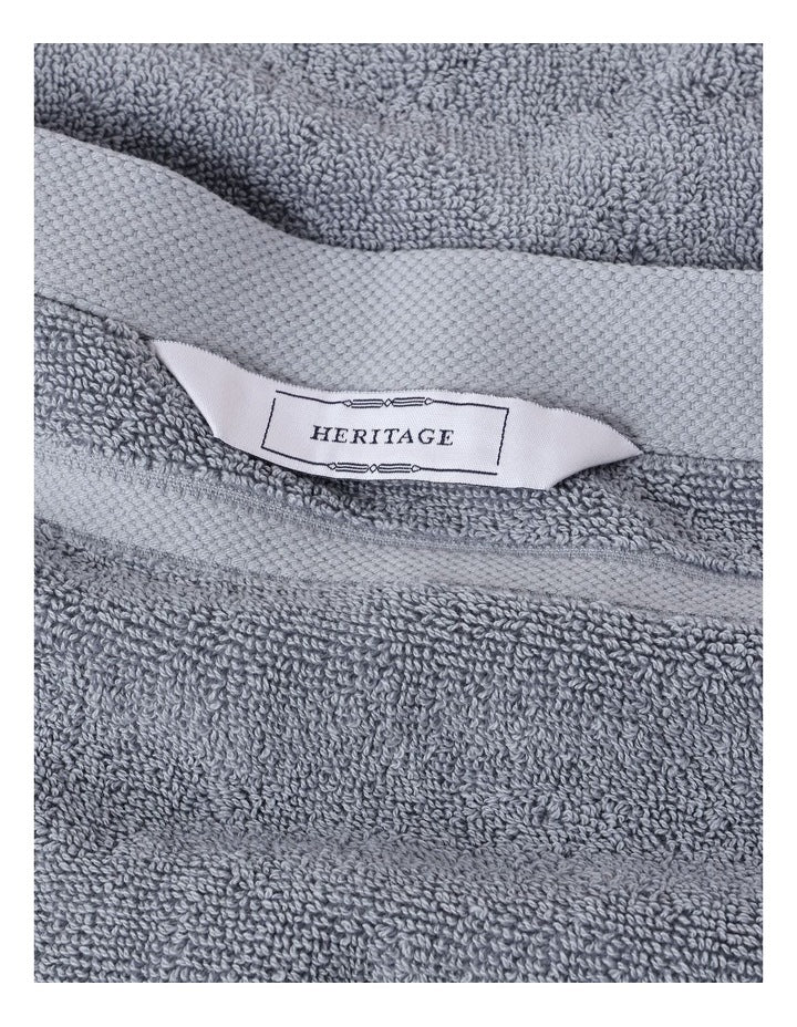 Luxury Egyptian 3pk Face Washer in Mid Blue