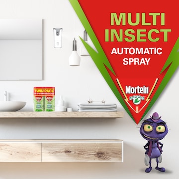 Mortein Naturgard Fragrance Free Multi Insect Automatic Spray Refill 152g x 2 pack