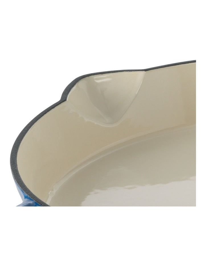 Fleur De Lis Skillet 26cm Navy