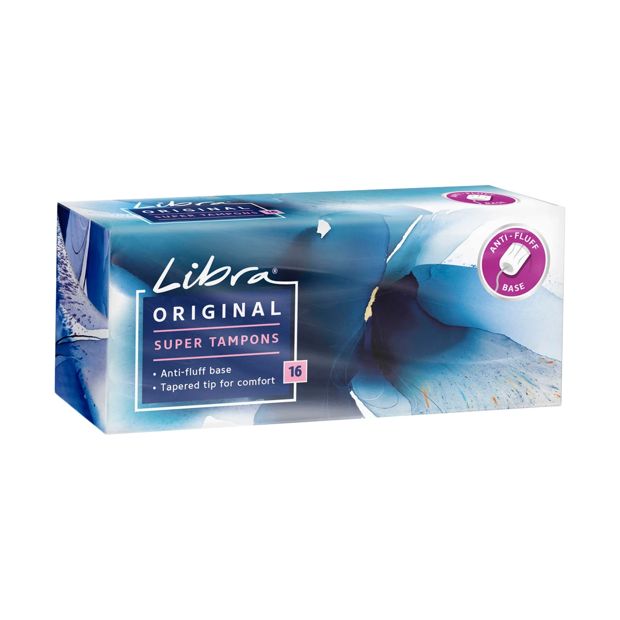 Libra 16 Pack Original Super Tampons