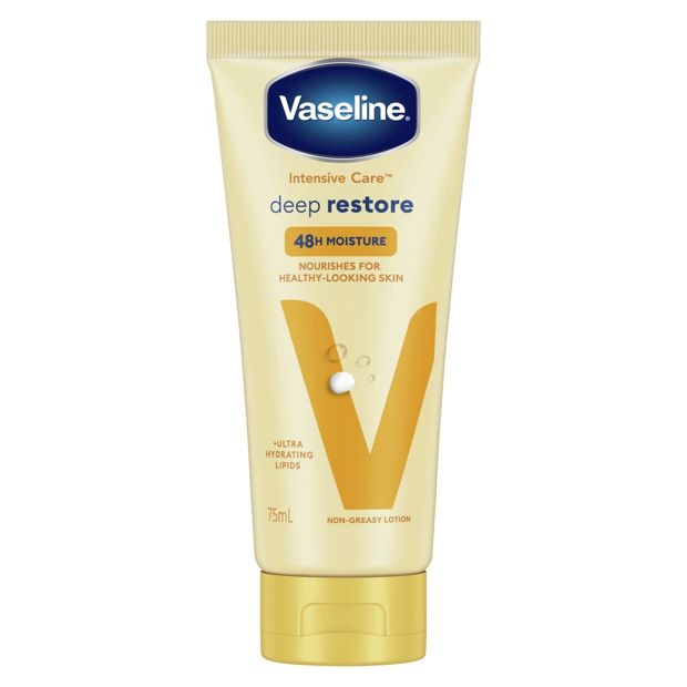 Vaseline Intensive Deep Restore Care Body Lotion 75ml