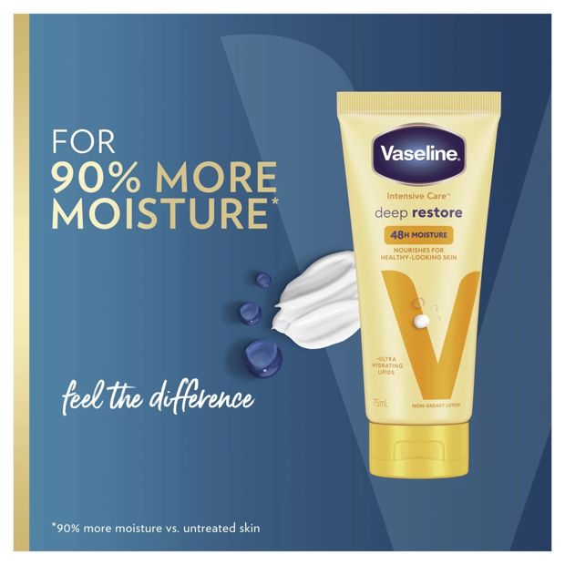 Vaseline Intensive Deep Restore Care Body Lotion 75ml
