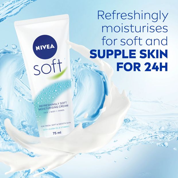 Nivea Soft Moisturising Cream - Jojoba Oil and Vitamin E