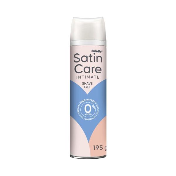 GILLETTE VENUS SATIN CARE INTIMATE HAIR AND SKIN SHAVE GEL 195G