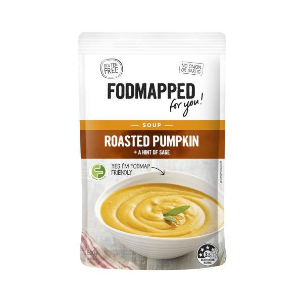 FODMAPPED ROASTED PUMPKIN SOUP 500G