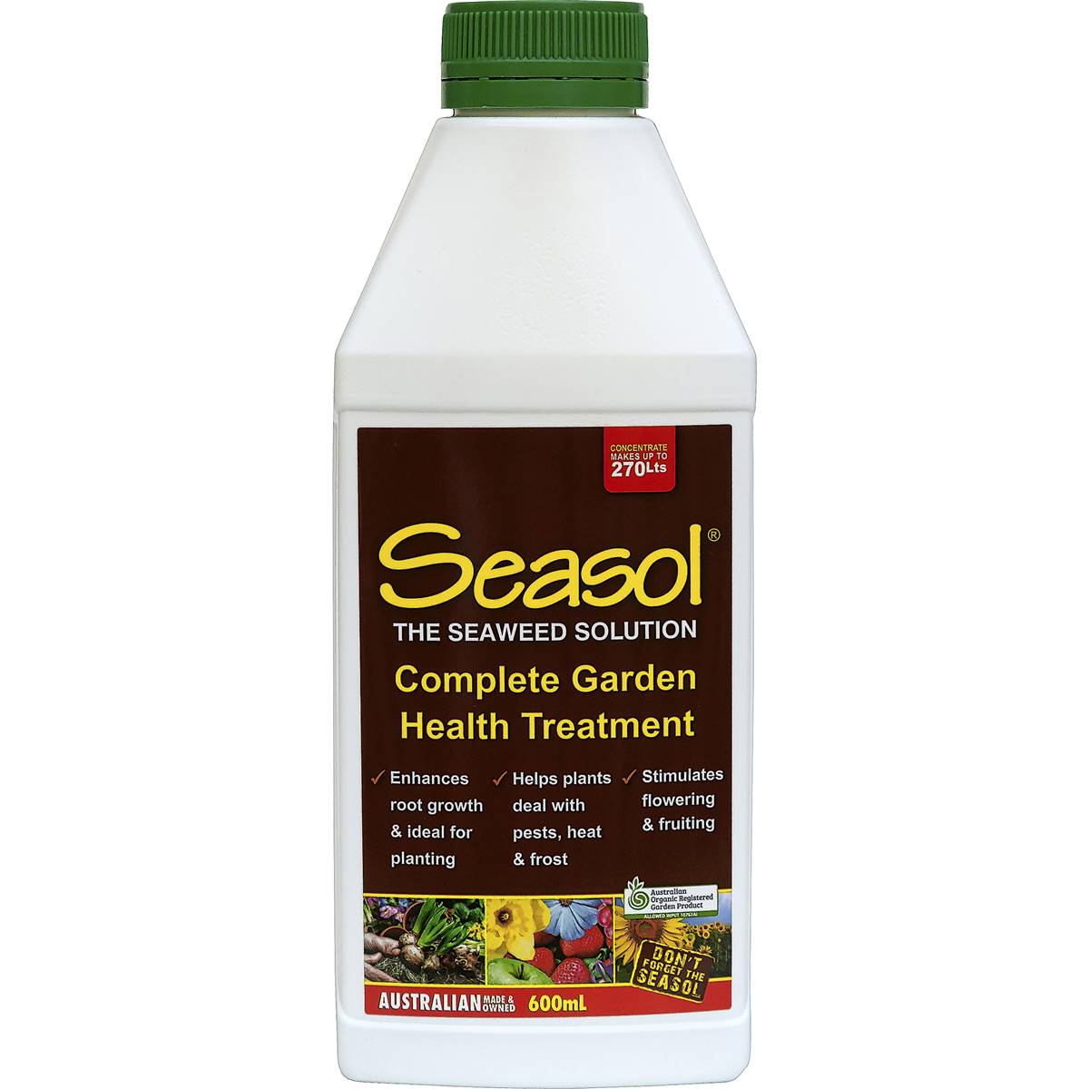 Seasol Seaweed Concentrate Garden Health Treatment 600ml