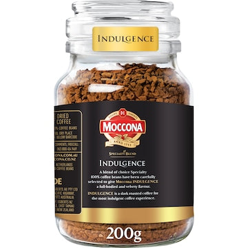 Moccona Freeze Dried Instant Coffee Specialty Blend Indulgence 200g