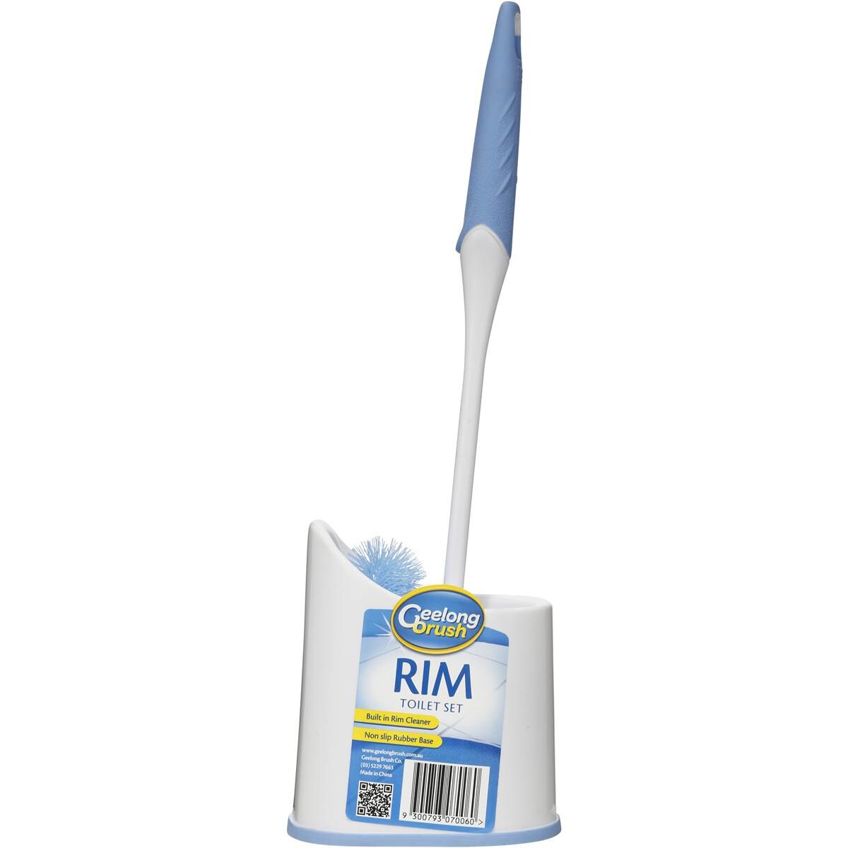 Geelong Brush Bathroom Rim Toilet Set Each