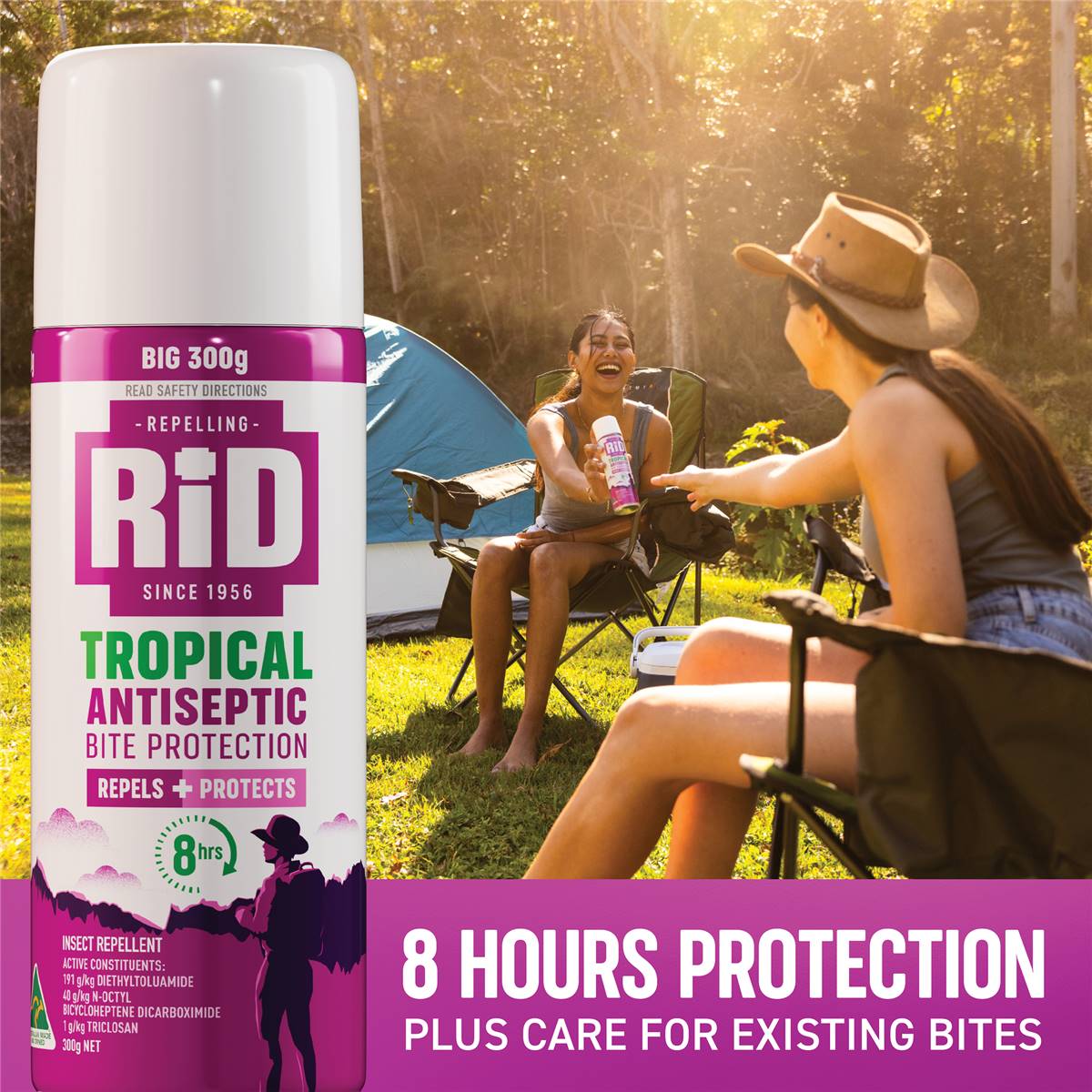 Rid Insect Repellent Tropical Strength Spray 300g