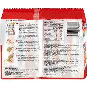Indomie Mi Goreng Instant Noodles 5 pack