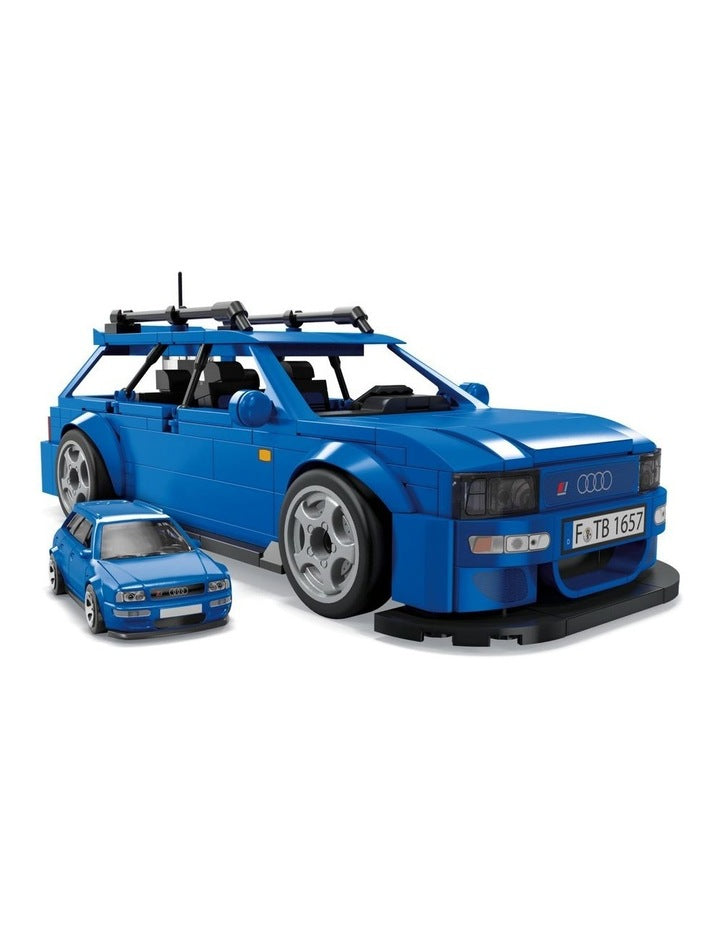 Hot Wheels Audi Avant RS2 Race Car Building Toy Kit