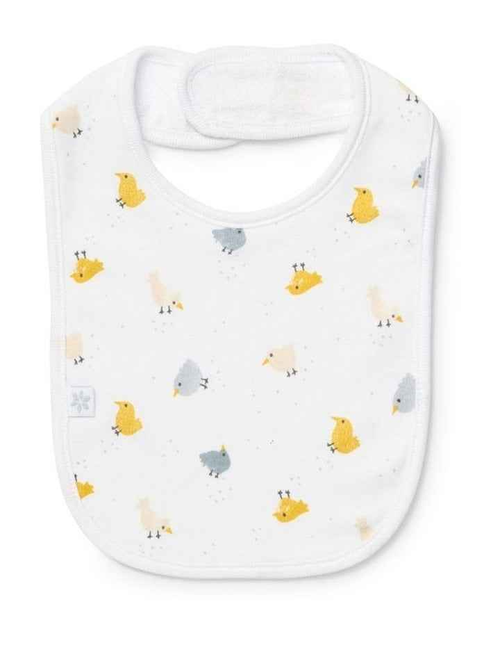 Bib 2 Pack in White/Grey